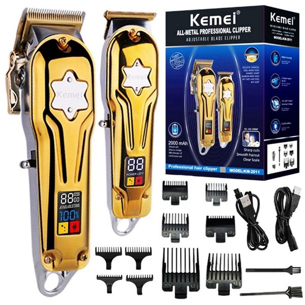 original full metal barber shop set professional hair clipper for men electric beard trimmer rechargeable cut machine 220312
original full metal barber shop set professional hair clipper for men electric beard trimmer rechargeable cut machine 220312