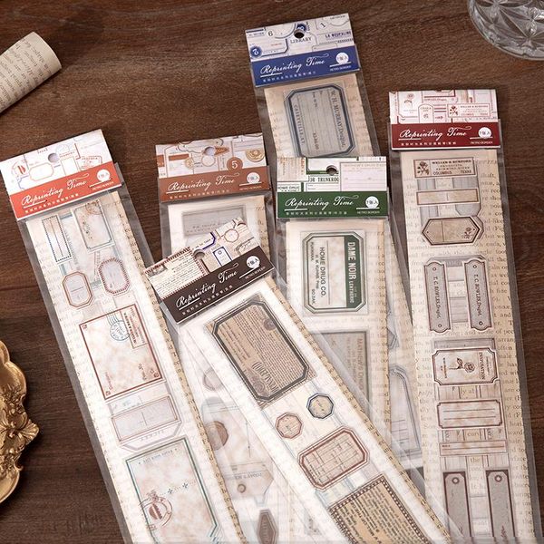 gift wrap retro label subpackage washi paper tape cut film basic box sticker hand account scrapbooking decoration source material
gift wrap retro label subpackage washi paper tape cut film basic box sticker hand account scrapbooking decoration source material