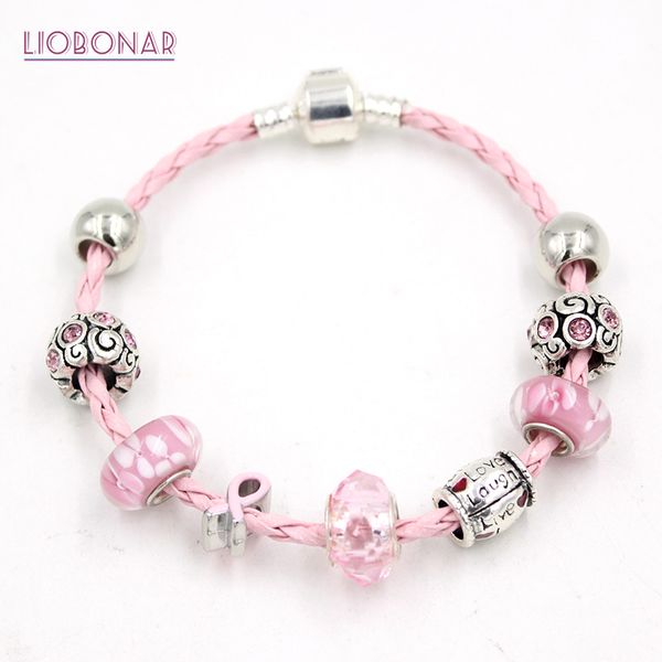 breast cancer awareness jewelry lampwork murano glass bead live laught love pink ribbon breast cancer bracelets for women gifts, Golden;silver
breast cancer awareness jewelry lampwork murano glass bead live laught love pink ribbon breast cancer bracelets for women gifts, Golden;silver