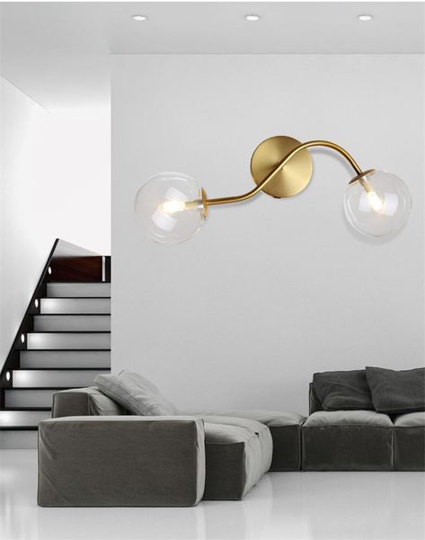 wall lamp modern glass ball retro staircase 2 heads light balcony aisle entrance living room corridor sconces wa127
wall lamp modern glass ball retro staircase 2 heads light balcony aisle entrance living room corridor sconces wa127