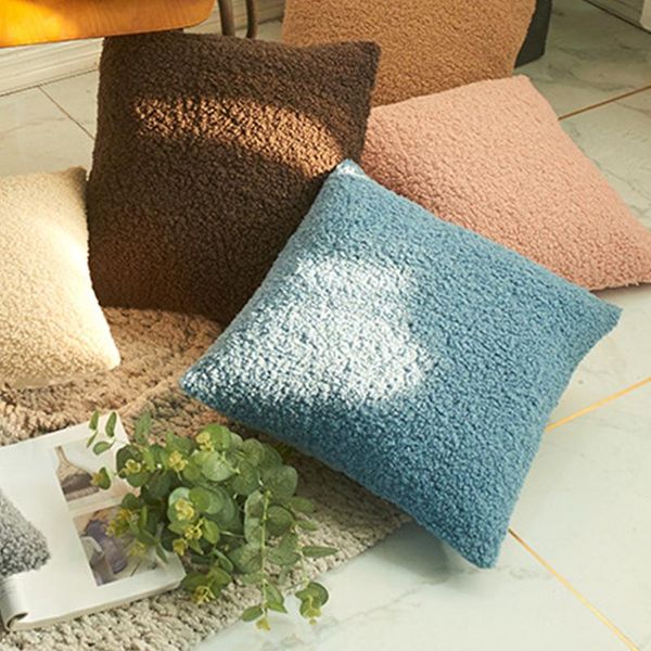 cushion/decorative pillow 45x45cm solid soft teddy fur cover decorative plush cushion for sofa car nordic home decor pillowcase beige pink
cushion/decorative pillow 45x45cm solid soft teddy fur cover decorative plush cushion for sofa car nordic home decor pillowcase beige pink