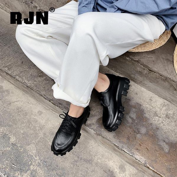 dress shoes rjn women's pumps genuine leather comfortable round toe muffin lace-up handmade thick bottom ro72, Black
dress shoes rjn women's pumps genuine leather comfortable round toe muffin lace-up handmade thick bottom ro72, Black