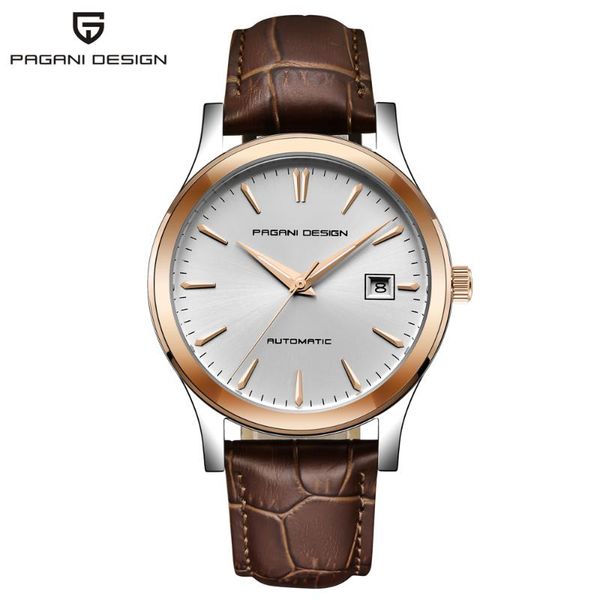 wristwatches pagani design men's watches fashion casual mechanical watch luxury leather waterproof quartz sport relogio masculino, Slivery;brown
wristwatches pagani design men's watches fashion casual mechanical watch luxury leather waterproof quartz sport relogio masculino, Slivery;brown