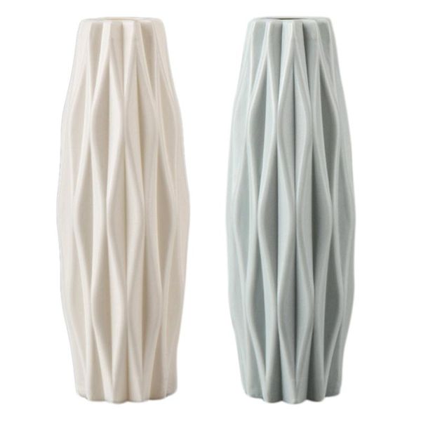 vases 2 pcs flower vase decoration home plastic white imitation ceramic nordic vases, & light blue
vases 2 pcs flower vase decoration home plastic white imitation ceramic nordic vases, & light blue