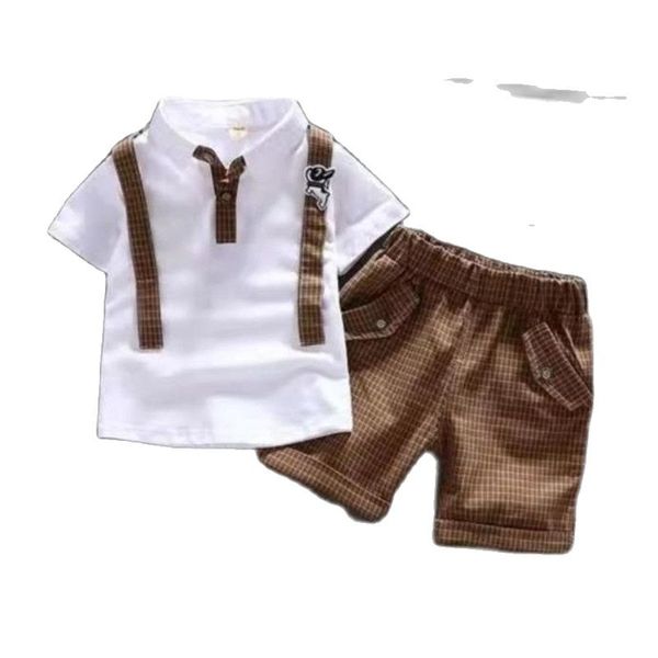 boys summer clothes handsome baby western style short-sleeved two-piece baby summer clothes 1-3 years old 5 tide childrens, White
boys summer clothes handsome baby western style short-sleeved two-piece baby summer clothes 1-3 years old 5 tide childrens, White