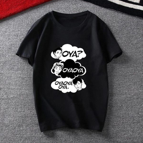 men haikyuu oya anime kuroo bokuto manga shoyo japanese summer shirt ladies clothing, White;black
men haikyuu oya anime kuroo bokuto manga shoyo japanese summer shirt ladies clothing, White;black