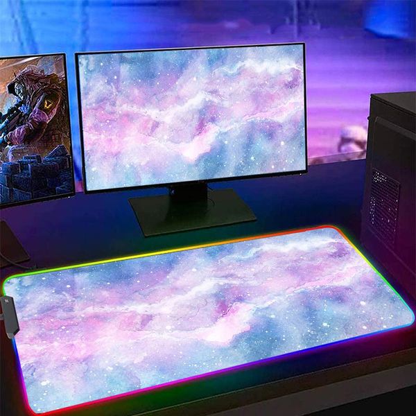 mouse pads & wrist rests rgb gaming mousepad xl led light keyboard cover desk-mat colorful surface pad pc computer gamer marble grain
mouse pads & wrist rests rgb gaming mousepad xl led light keyboard cover desk-mat colorful surface pad pc computer gamer marble grain