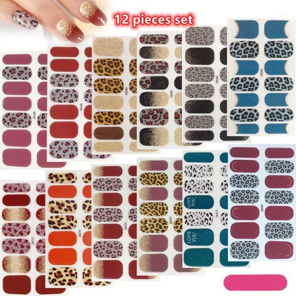 manicure set sticker european and american nail full leopard print combinatio stickers & decals1, Black
manicure set sticker european and american nail full leopard print combinatio stickers & decals1, Black