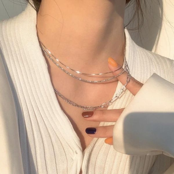 chains romantic 100% real 925 sterling silver necklace for women bridal party wedding chain jewelry birthday gift
chains romantic 100% real 925 sterling silver necklace for women bridal party wedding chain jewelry birthday gift