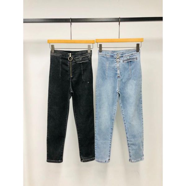 women's 9.18 fashion high waist zipper vintage slim straight jeans ladies ankle-length denim pants, Blue
women's 9.18 fashion high waist zipper vintage slim straight jeans ladies ankle-length denim pants, Blue