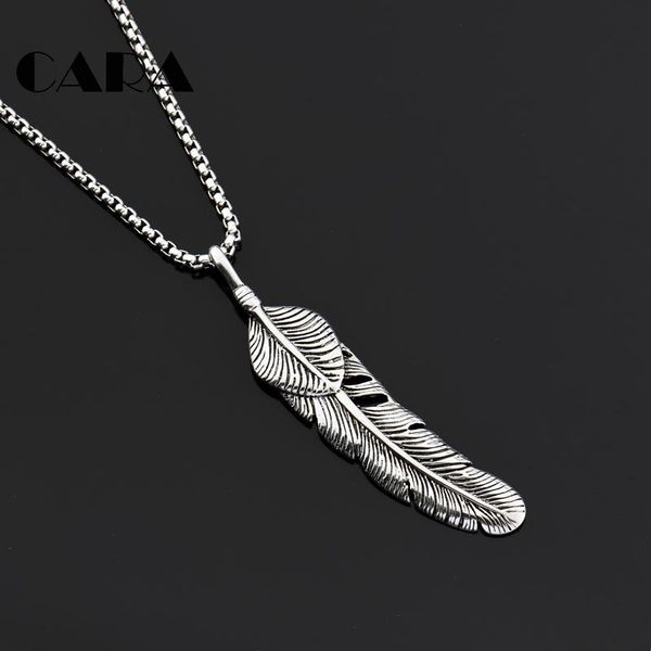 pendant necklaces 2021 fashion jewelry mens 316l stainless steel feather & pendants for men style cagf0382, Silver
pendant necklaces 2021 fashion jewelry mens 316l stainless steel feather & pendants for men style cagf0382, Silver