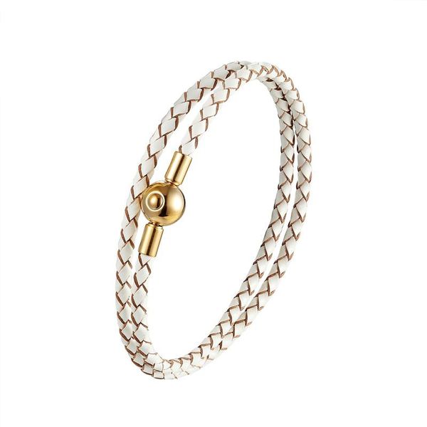 charm bracelets stainless steel leather bracelet simple with women's color handmade, Golden;silver
charm bracelets stainless steel leather bracelet simple with women's color handmade, Golden;silver