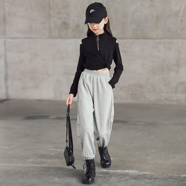 clothing sets girls sport suit cotton streetwear for kids teenage hip hop dance clothes 2pieces set tracksuit cl629, White
clothing sets girls sport suit cotton streetwear for kids teenage hip hop dance clothes 2pieces set tracksuit cl629, White