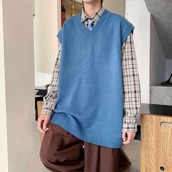 colorful v-neck vt fashion pulova fabric korean casual sweater svels men's wear, White;black
colorful v-neck vt fashion pulova fabric korean casual sweater svels men's wear, White;black