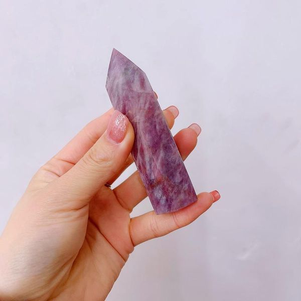 decorative objects & figurines natural lavender rose quartz point tower healing stone hexagonal prism obelisk crystals 1 order
decorative objects & figurines natural lavender rose quartz point tower healing stone hexagonal prism obelisk crystals 1 order