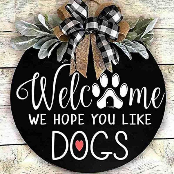 european-style handmade crafts welcome card round wooden listing room sign bow house pet indoor penda garden decorations
european-style handmade crafts welcome card round wooden listing room sign bow house pet indoor penda garden decorations