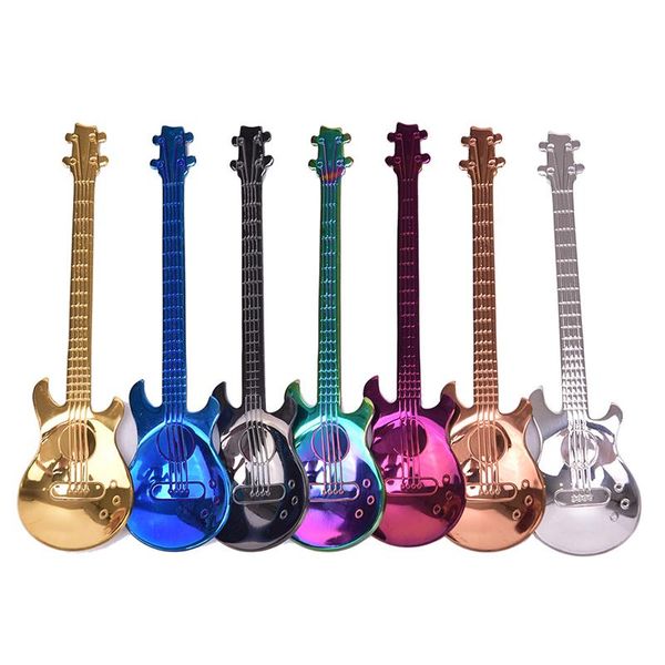 spoons 7pcs guitar coffee spoon set stainless steel dessert ice cream tea accessories flatware drinking tools
spoons 7pcs guitar coffee spoon set stainless steel dessert ice cream tea accessories flatware drinking tools