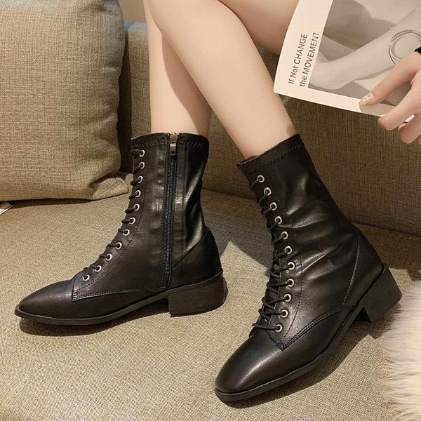 boots lapolaka fashion lace-up square toe dropship shoes woman female solid thick heels zip up cross-tied ankle 1 gx1q, Black
boots lapolaka fashion lace-up square toe dropship shoes woman female solid thick heels zip up cross-tied ankle 1 gx1q, Black