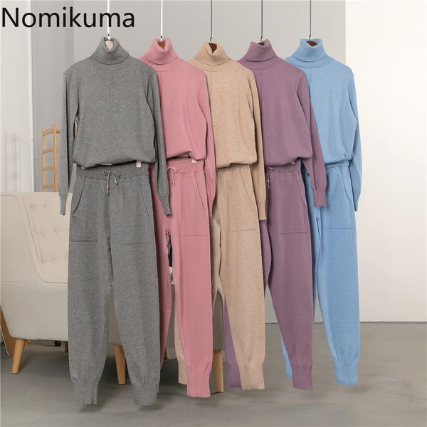 nomikuma women knitted 2 piece set long sleeve turtleneck pullover sweater + drawstring lace up waist harem long pants 6c358 210427, White
nomikuma women knitted 2 piece set long sleeve turtleneck pullover sweater + drawstring lace up waist harem long pants 6c358 210427, White