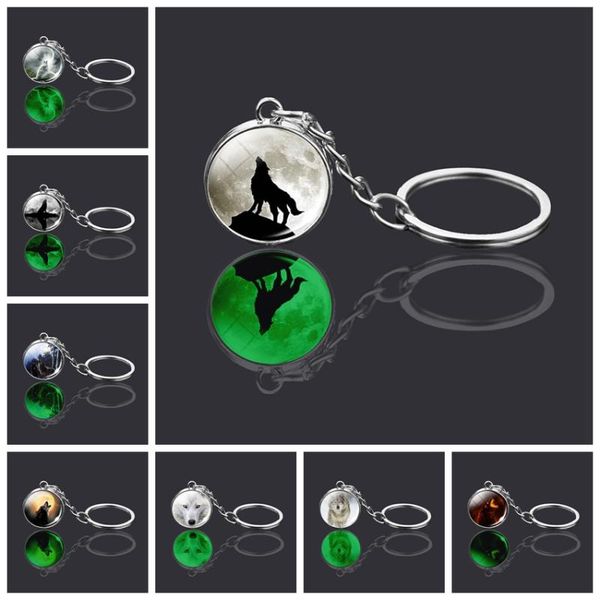 keychains glowing wolf and moon keychain glass ball pendant fashion luminous keyring head jewelry animal accessories, Silver
keychains glowing wolf and moon keychain glass ball pendant fashion luminous keyring head jewelry animal accessories, Silver