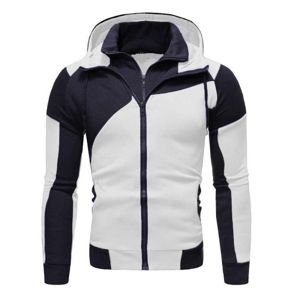men's hoodies & sweatshirts 2021 slim-fitting cool hooded color matching sweatshirt youth leisure sports long sleeve, Black
men's hoodies & sweatshirts 2021 slim-fitting cool hooded color matching sweatshirt youth leisure sports long sleeve, Black