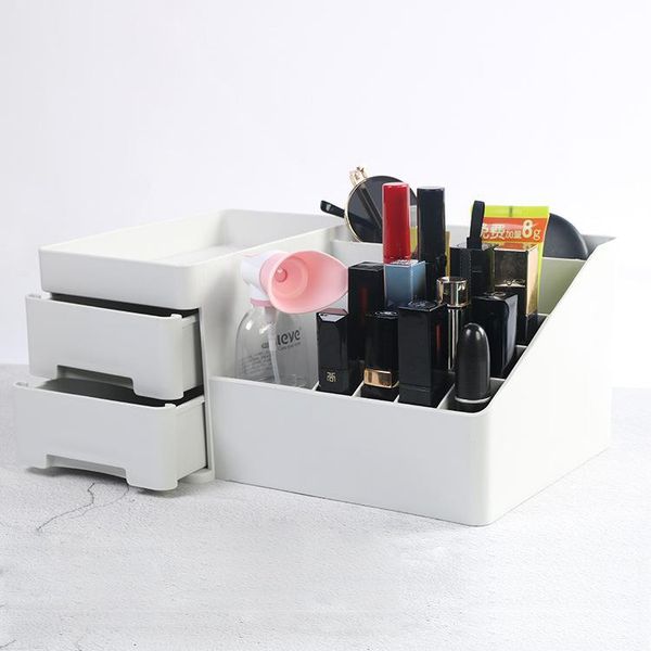 plastic makeup organizer with drawer large capacity cosmetic storage lipstick nail polish holder bathroom deskboxes & bins
plastic makeup organizer with drawer large capacity cosmetic storage lipstick nail polish holder bathroom deskboxes & bins