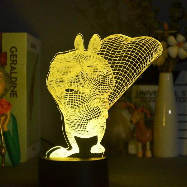 kids 3d night light plug in led desk lamp bedside nightlight rabbit bluetooth base room party decor atmosphere child birthday gift
kids 3d night light plug in led desk lamp bedside nightlight rabbit bluetooth base room party decor atmosphere child birthday gift