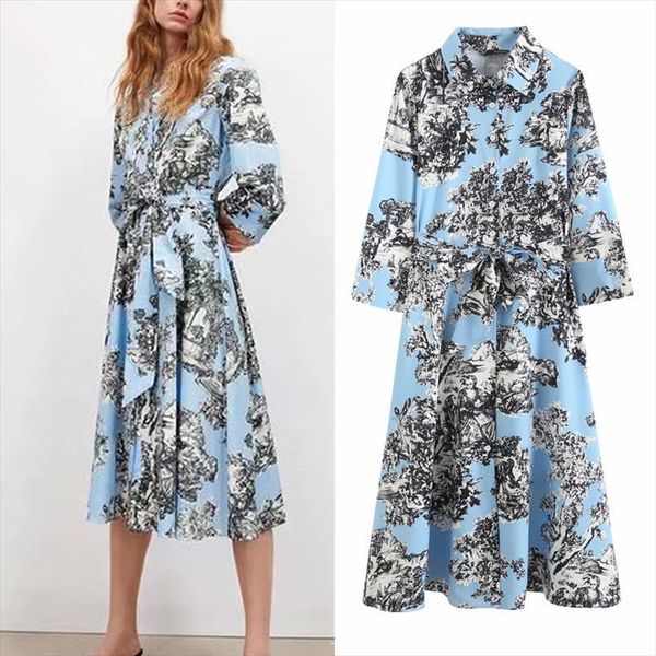 summer print shirts za fashion womens dresses long sleeve sashes bow tie female elegant street loose vestidos, Black;gray
summer print shirts za fashion womens dresses long sleeve sashes bow tie female elegant street loose vestidos, Black;gray