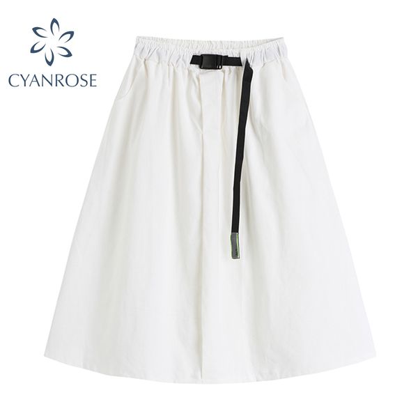 high waist elastic belt skirts streetwear oversized fashion japanese style harajuku clothes female tide ins casual clothing 210417, Black
high waist elastic belt skirts streetwear oversized fashion japanese style harajuku clothes female tide ins casual clothing 210417, Black