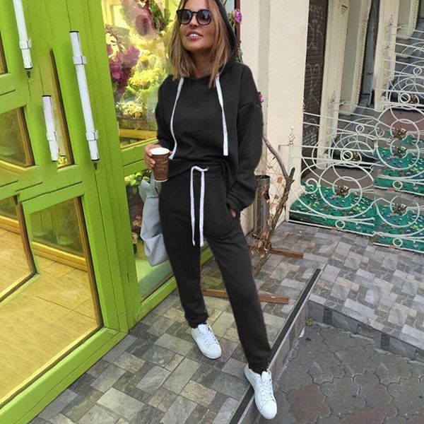 women's two piece pants 2pcs sets fashion hooded sweatshirt+solid long suits women female tracksuits clothing gaoke1 ec9r, White
women's two piece pants 2pcs sets fashion hooded sweatshirt+solid long suits women female tracksuits clothing gaoke1 ec9r, White