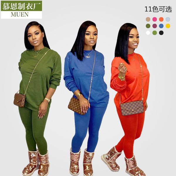 jumpsuits,rompers beautiful trend big size women's solid color round neck thickened casual sweater set base shirt in autumn and winter
jumpsuits,rompers beautiful trend big size women's solid color round neck thickened casual sweater set base shirt in autumn and winter