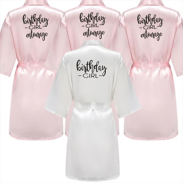 birthday party girl amp womens sleepwears entourage satin printing pajamas robes, Black;red
birthday party girl amp womens sleepwears entourage satin printing pajamas robes, Black;red