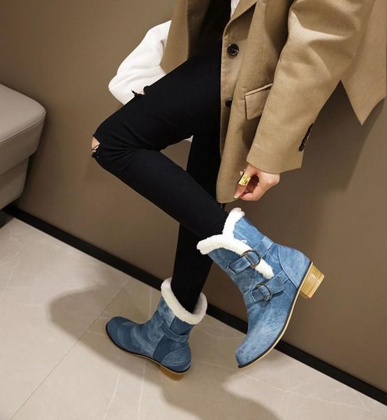 boots foreign trade large 46 47 48 women's small 31 32 33 versatile medium heel thick winter womens snow, Black
boots foreign trade large 46 47 48 women's small 31 32 33 versatile medium heel thick winter womens snow, Black