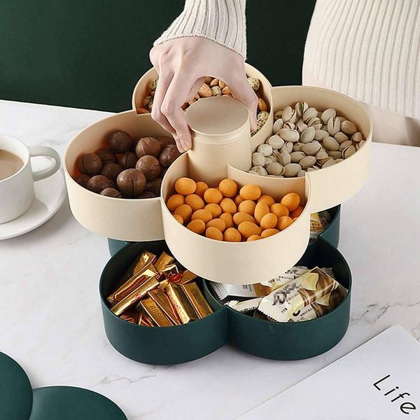 storage bottles & jars 2-layer petal rotating snack box plate dish dried fruit compartment nut candy home organizer boxes
storage bottles & jars 2-layer petal rotating snack box plate dish dried fruit compartment nut candy home organizer boxes