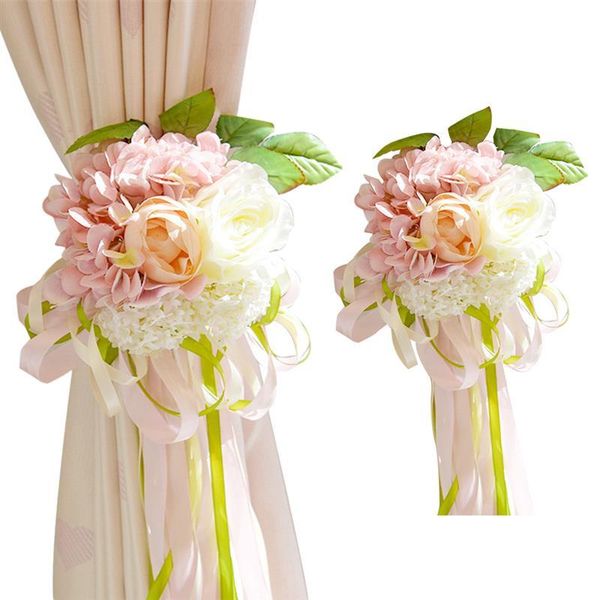 wedding window tieback artificial flower ribbon curtain holdback for party home decoration decorative flowers & wreaths
wedding window tieback artificial flower ribbon curtain holdback for party home decoration decorative flowers & wreaths