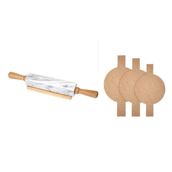rolling pins & pastry boards 1set marble pin with wooden barrel handle base-set 150x precut circle cake pan liners round parchment paper
rolling pins & pastry boards 1set marble pin with wooden barrel handle base-set 150x precut circle cake pan liners round parchment paper