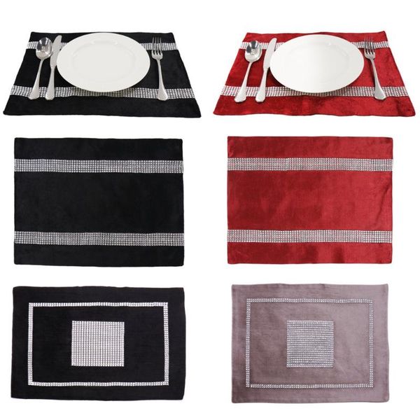 cushion/decorative pillow 30x40cm neoclassical placemat velour with diamond table mat wedding decor napkin place mats for home decoration
cushion/decorative pillow 30x40cm neoclassical placemat velour with diamond table mat wedding decor napkin place mats for home decoration