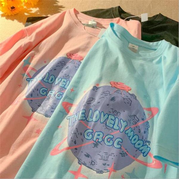 women's t-shirt fashion t shirt women letters print short sleeve o neck tshirt loose style, White
women's t-shirt fashion t shirt women letters print short sleeve o neck tshirt loose style, White