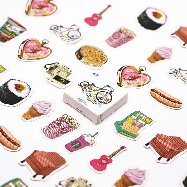 6Pieces/Lot 45pcs/pack Kawaii planner stickers cute Guitar cookie pattern Memo Pad Sticky Notes Stationery Stickers School Supplies
6Pieces/Lot 45pcs/pack Kawaii planner stickers cute Guitar cookie pattern Memo Pad Sticky Notes Stationery Stickers School Supplies