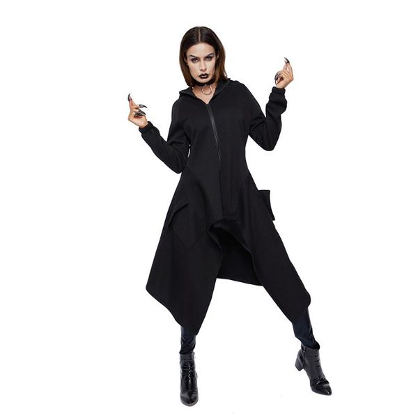 women's trench coats coat women plus size 5xl winter thick fleece long overcoat gothic fashion hooded streetwear black outwear hoodies, Tan;black
women's trench coats coat women plus size 5xl winter thick fleece long overcoat gothic fashion hooded streetwear black outwear hoodies, Tan;black