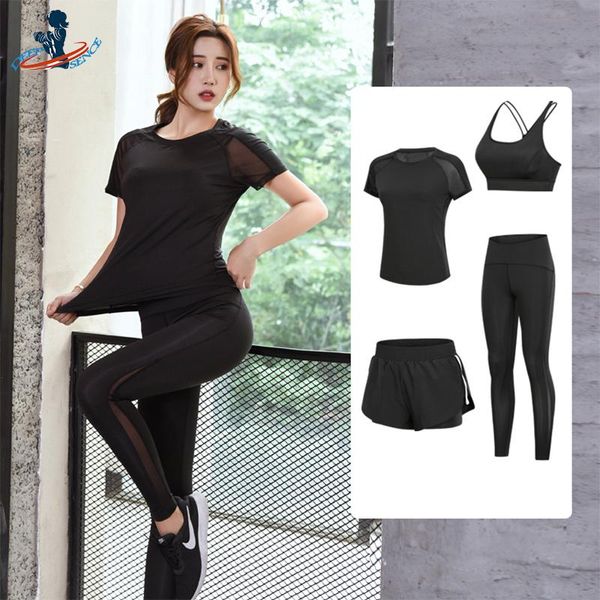 yoga outfit deepsence loose shorts padded bra workout running clothing t-shirt leggings gym set female women sport suit 4pcs pants
yoga outfit deepsence loose shorts padded bra workout running clothing t-shirt leggings gym set female women sport suit 4pcs pants