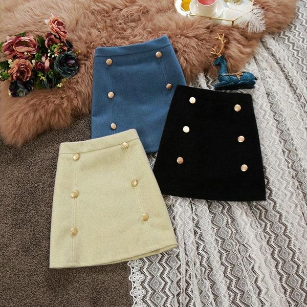 skirts 2021 winter women sweet double breasted imitation mink skirt female solid color england style high waist mini, Black
skirts 2021 winter women sweet double breasted imitation mink skirt female solid color england style high waist mini, Black