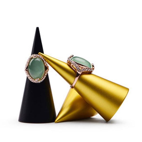 jewelry pouches, bags creative black gold metal conical ring display stand support holder organizer set storage rack packing, Pink;blue
jewelry pouches, bags creative black gold metal conical ring display stand support holder organizer set storage rack packing, Pink;blue