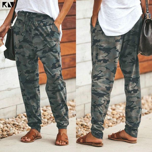 women's pants & capris klv women ladies camo cargo harem loose sports joggers casual camouflage trousers, Black;white
women's pants & capris klv women ladies camo cargo harem loose sports joggers casual camouflage trousers, Black;white