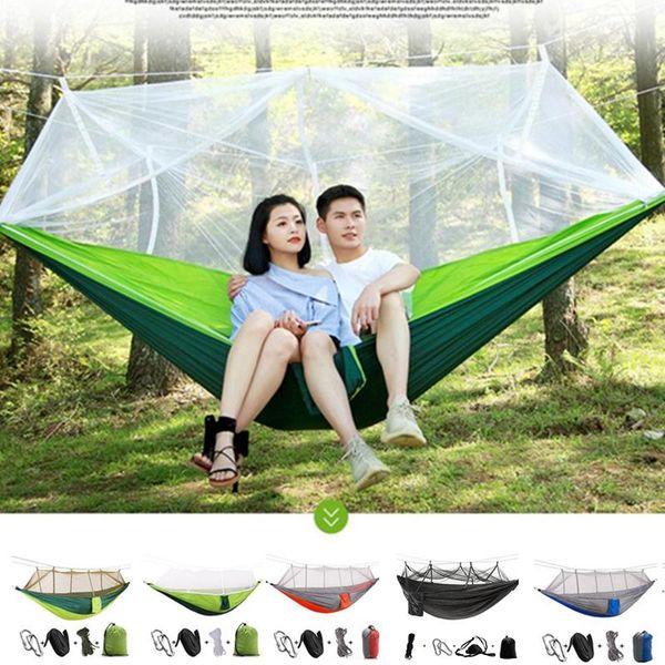 outdoor games & activities 1-2 person mosquito net parachute hammock tent camping hanging sleeping bed swing portable double chair hamac 13
outdoor games & activities 1-2 person mosquito net parachute hammock tent camping hanging sleeping bed swing portable double chair hamac 13