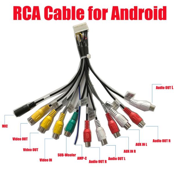 car rear view cameras& parking sensors camera cable /rca /gps cable/2 usb cable/6 meters video
car rear view cameras& parking sensors camera cable /rca /gps cable/2 usb cable/6 meters video