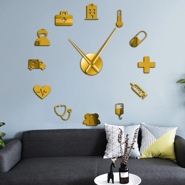 large diy wall clock acrylic mirror effect stickers clinic decor watch heath care ambulance tools clocks
large diy wall clock acrylic mirror effect stickers clinic decor watch heath care ambulance tools clocks