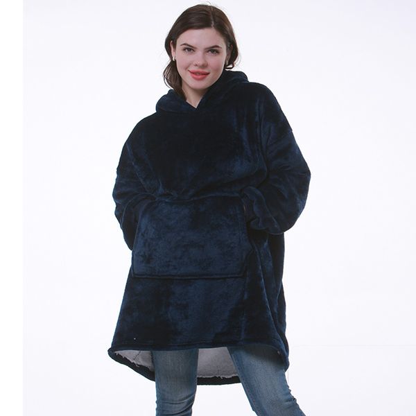 blanket with sleeves women oversized hoodie fleece warm hoodies sweatshirts giant tv blanket women hoody robe casaco feminino, Black
blanket with sleeves women oversized hoodie fleece warm hoodies sweatshirts giant tv blanket women hoody robe casaco feminino, Black