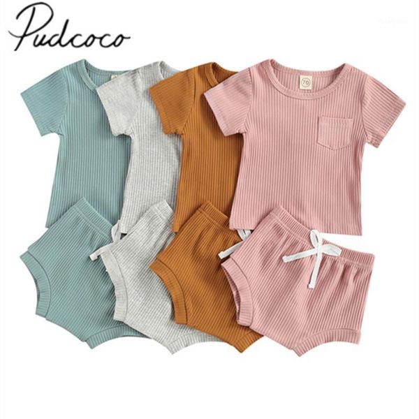 clothing sets born baby 2-piece ribbed solid outfit set short sleeve color +shorts for kids boys girls 0-3t1, White
clothing sets born baby 2-piece ribbed solid outfit set short sleeve color +shorts for kids boys girls 0-3t1, White