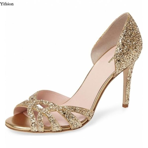 yifsions women glitter sandals thin high heels nice open toe gold silver wedding shoes ladies us plus size 3-.5, Black
yifsions women glitter sandals thin high heels nice open toe gold silver wedding shoes ladies us plus size 3-.5, Black